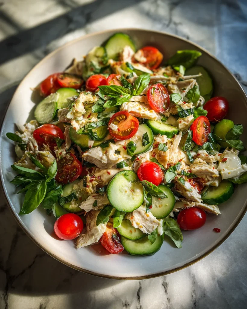 Italian Grinder Chicken Salad