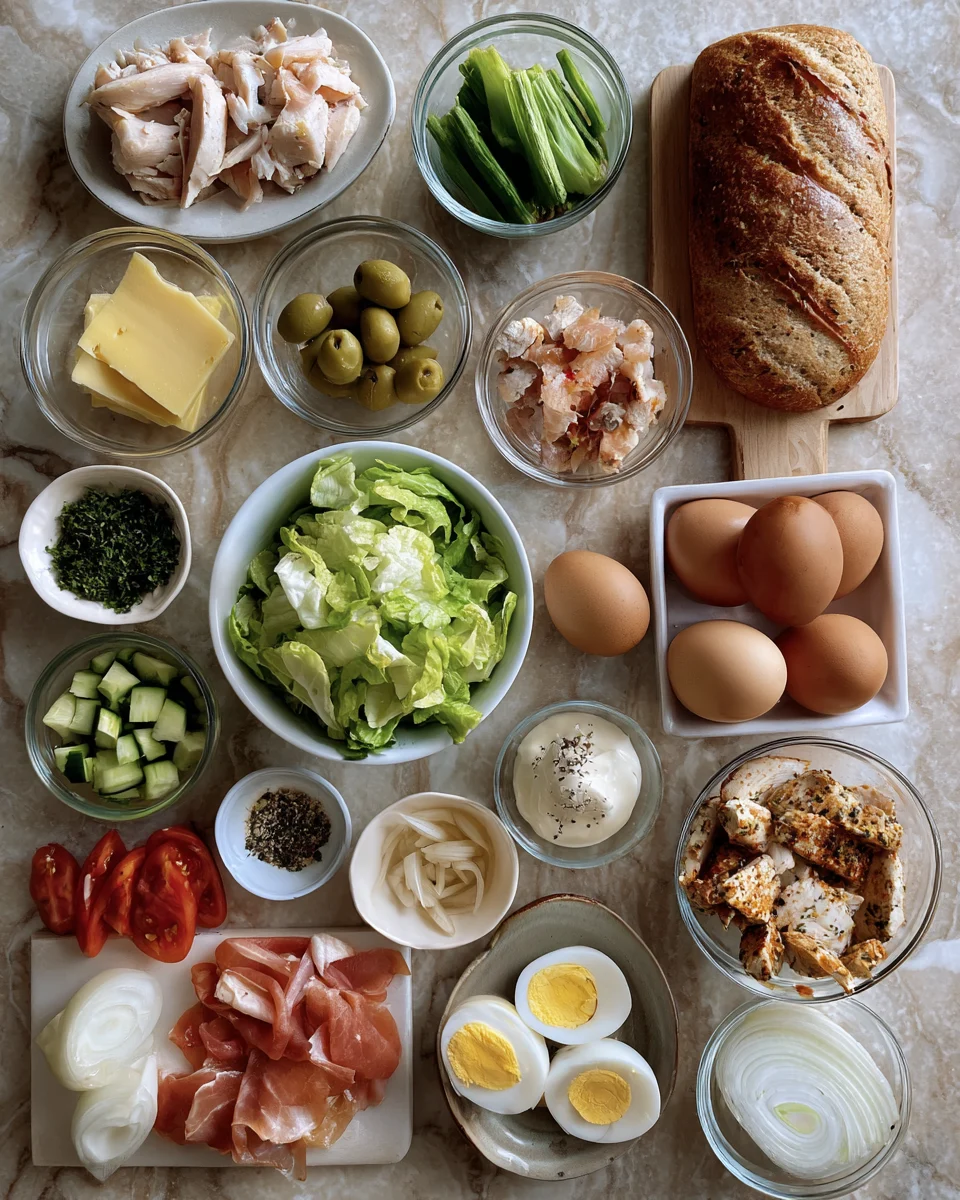 Italian Grinder Chicken Salad