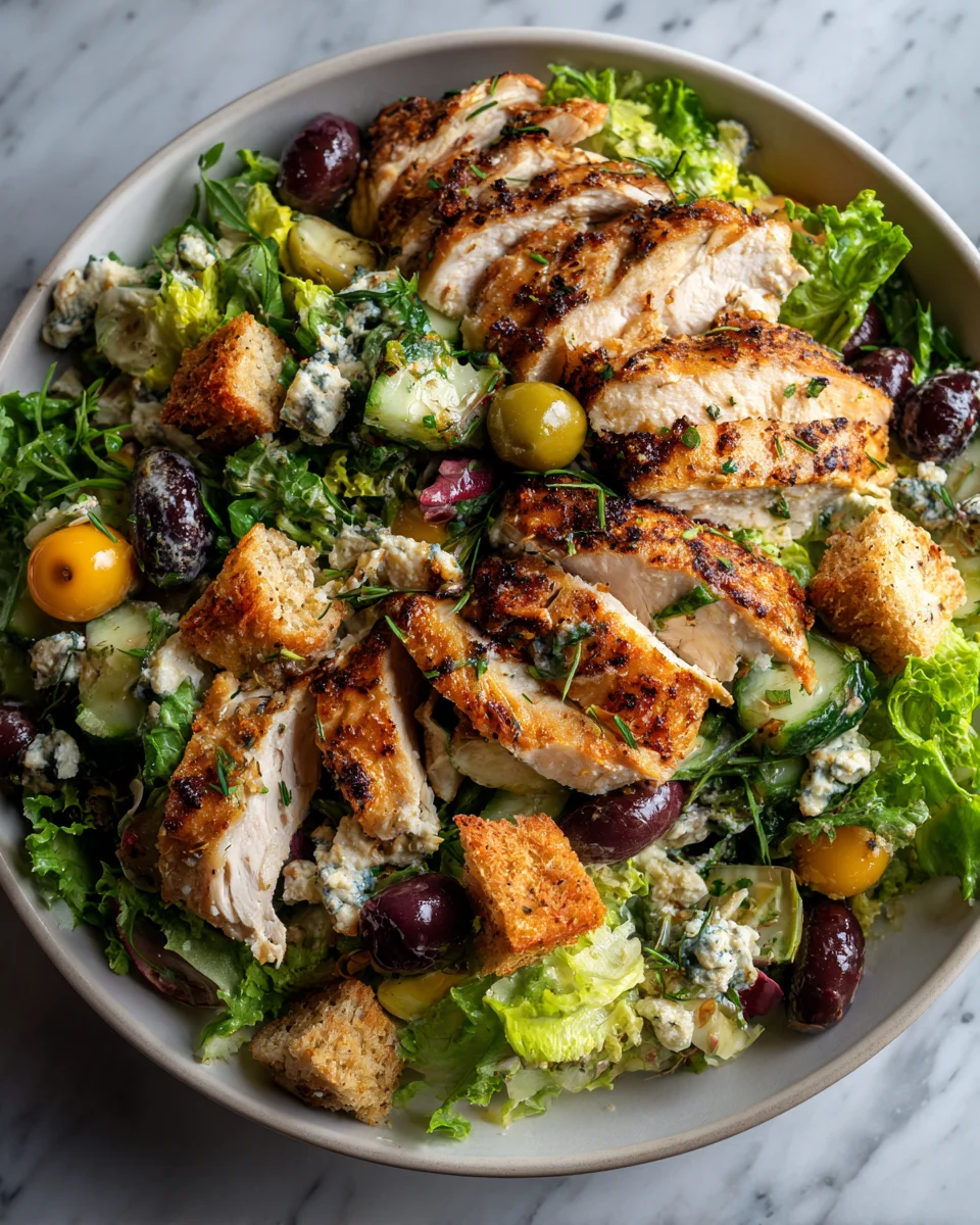 Italian Grinder Chicken Salad