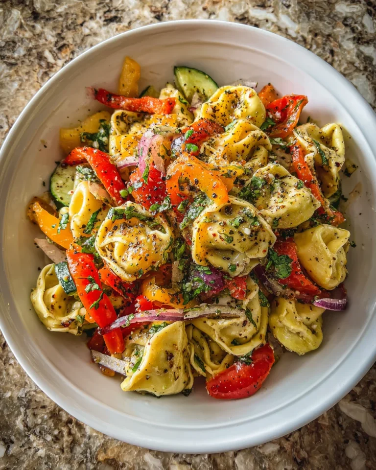 Italian Grinder Tortellini Salad