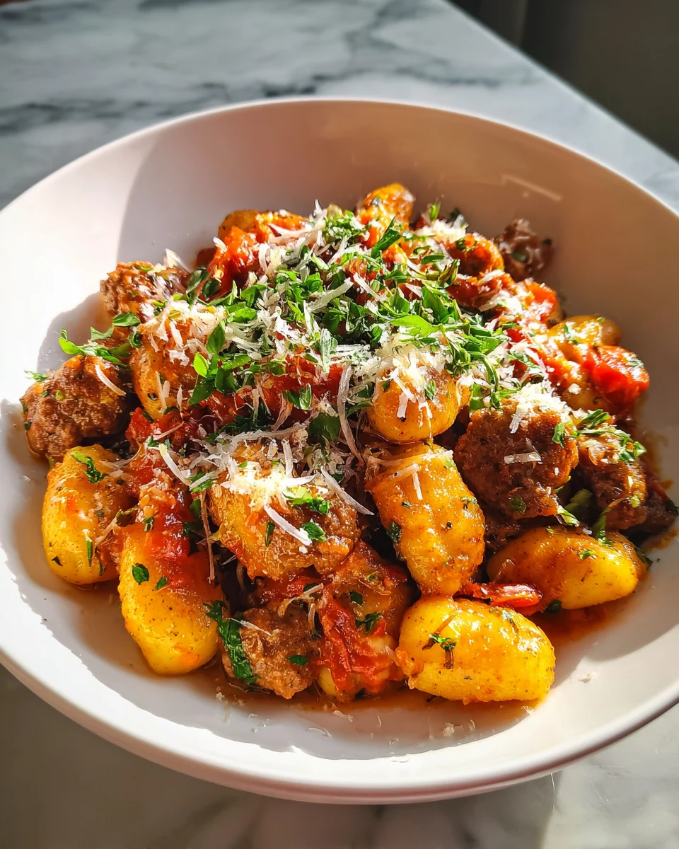 Italian Sausage Gnocchi