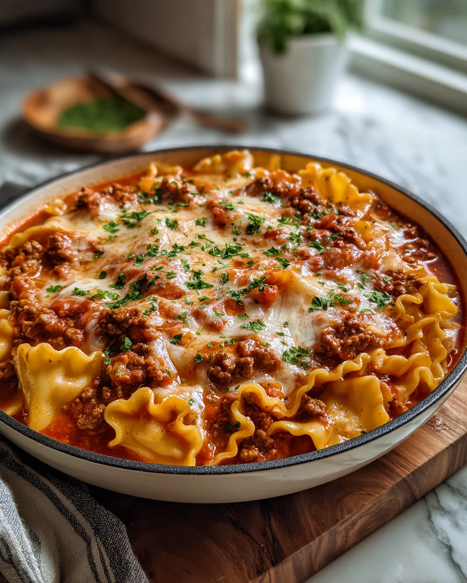 Lasagna Soup