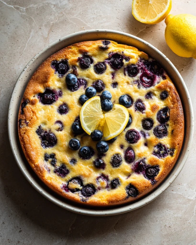 Lemon Blueberry Pancake Bake: A Family Favorite