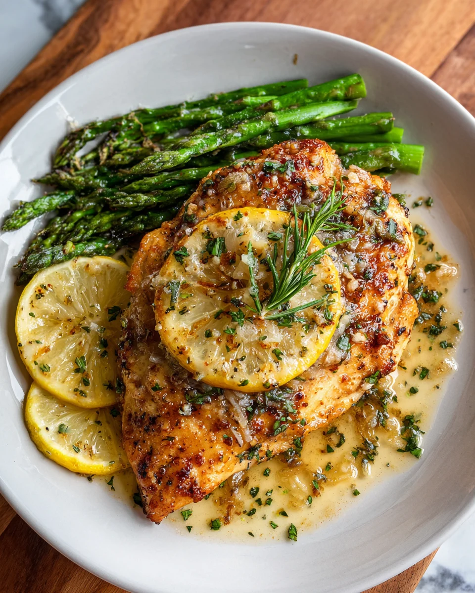 Lemon Butter Parmesan Chicken