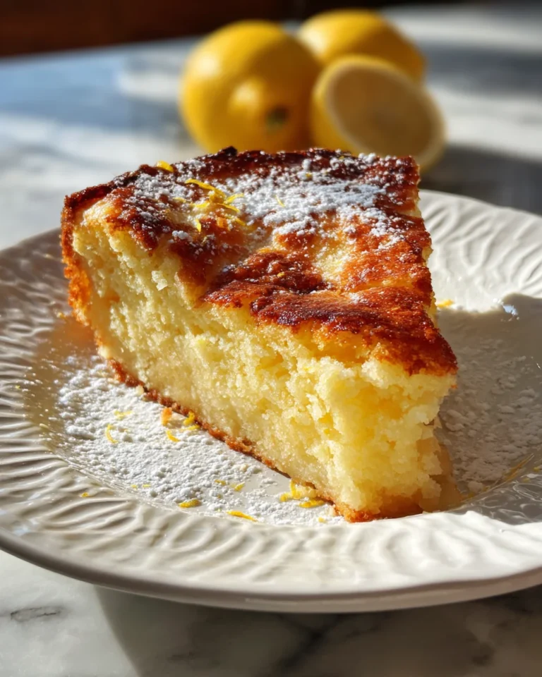 Lemon Gooey Butter Cake