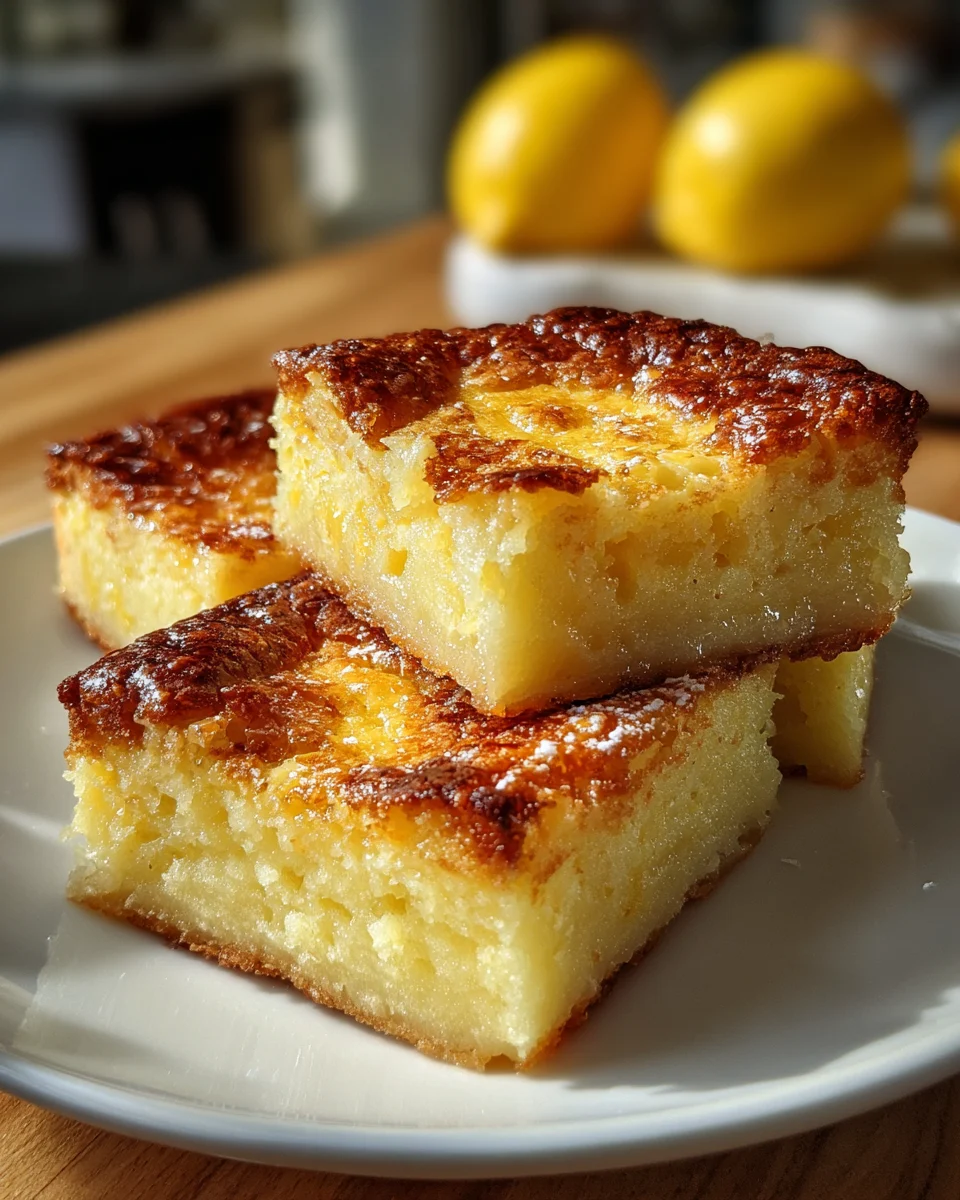 Lemon Gooey Butter Cake