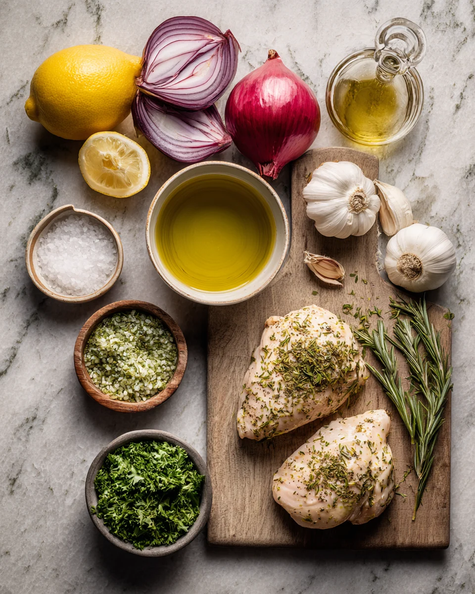 Lemon Herb Grilled Chicken