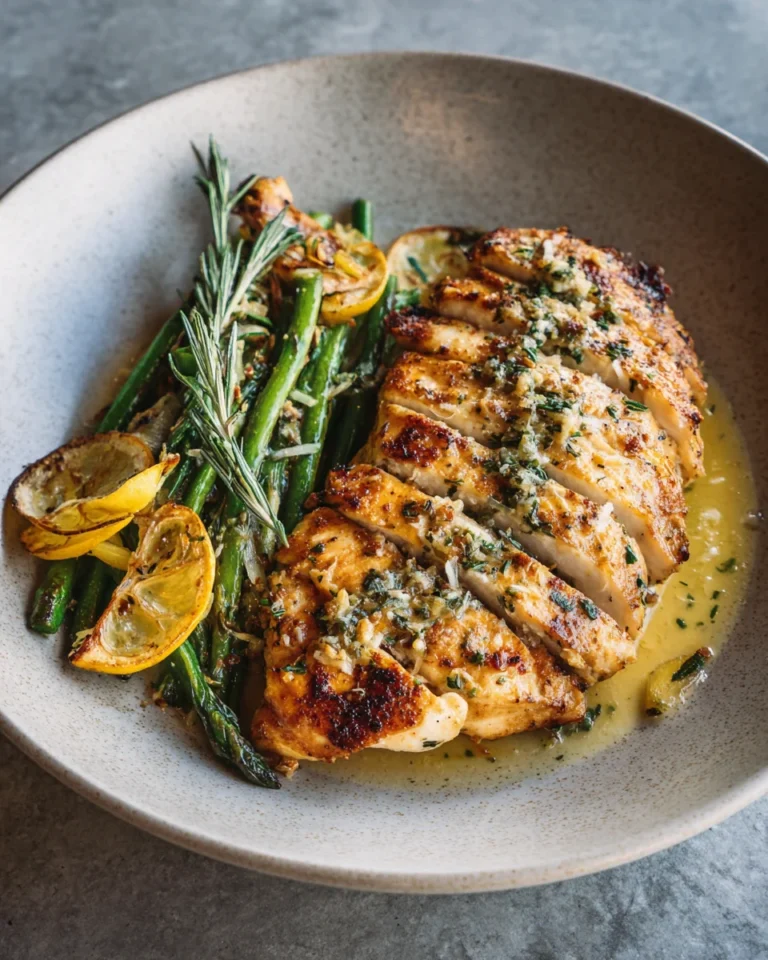 Lemon Herb Parmesan Chicken