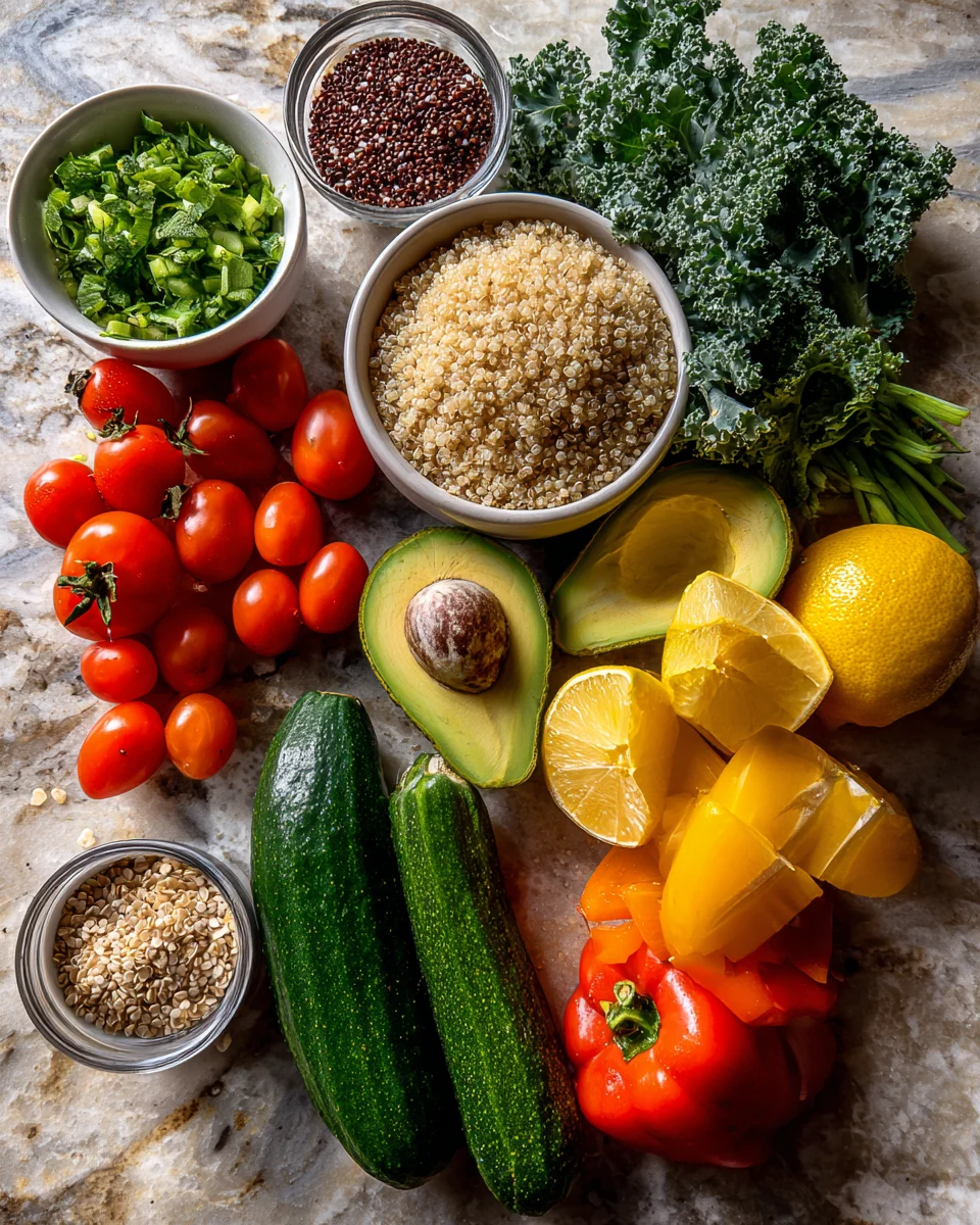 Lemon Herb Quinoa Salad