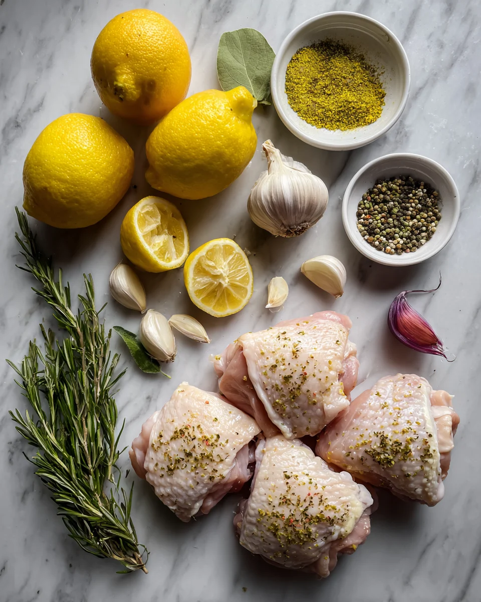 Lemon Pepper Chicken Thighs