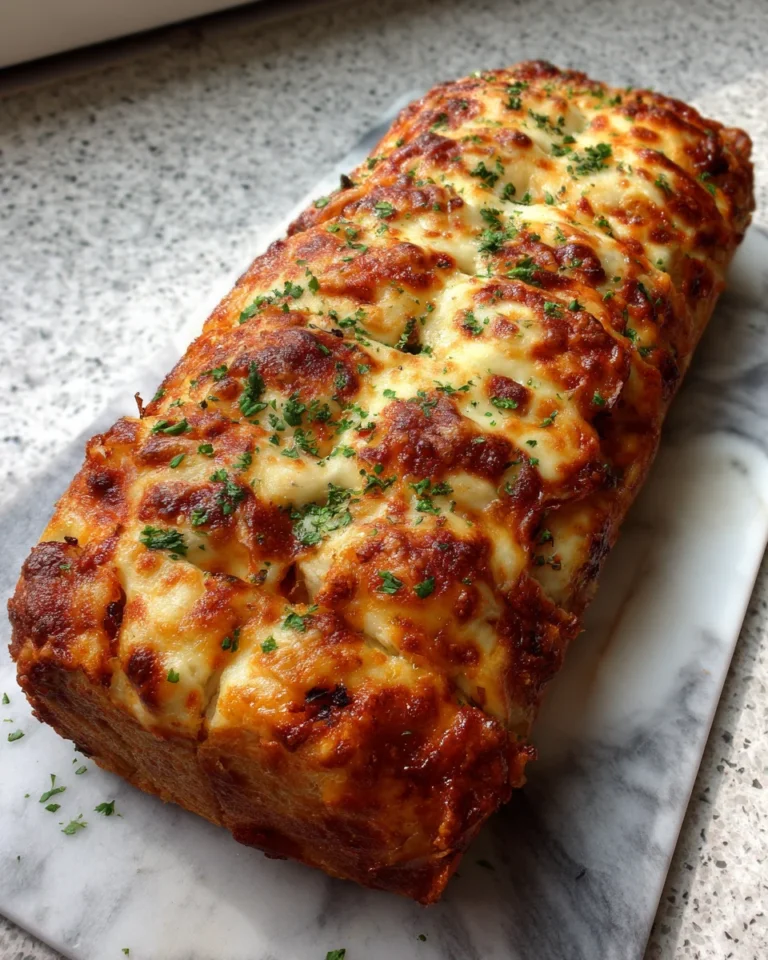 Loaded Cheesy Pizza Bread