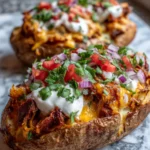 Loaded Taco Potatoes