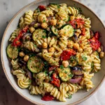 Mediterranean Chickpea Pasta Salad