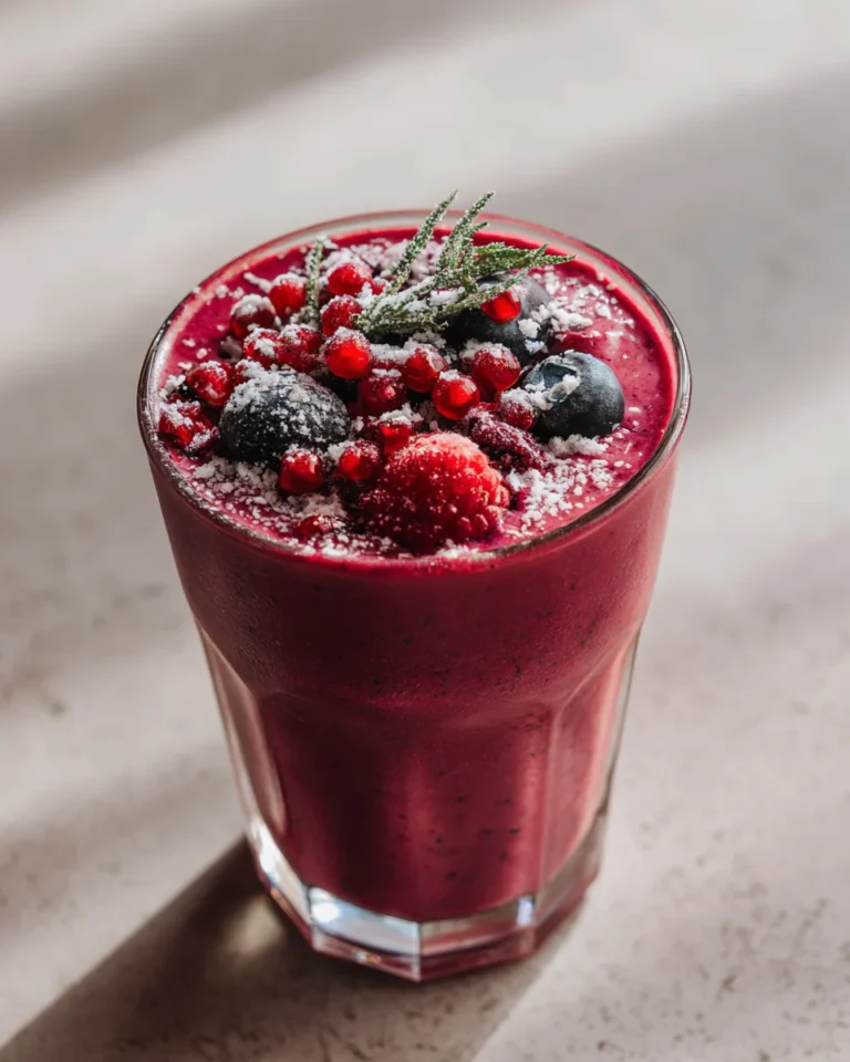 Mixed Berry Smoothie Recipe