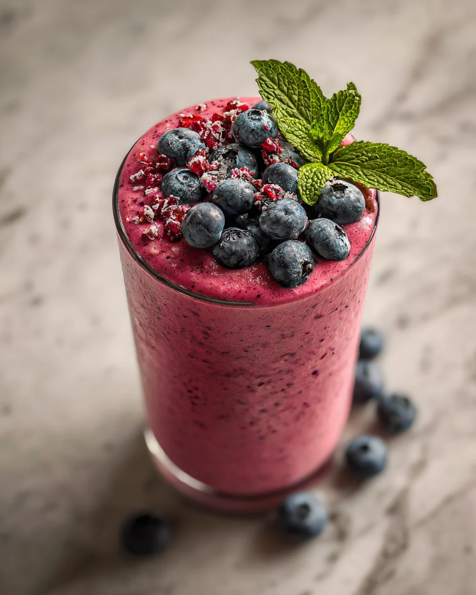 Mixed Berry Smoothie Recipe