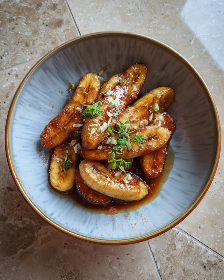 Pan Fried Cinnamon Bananas