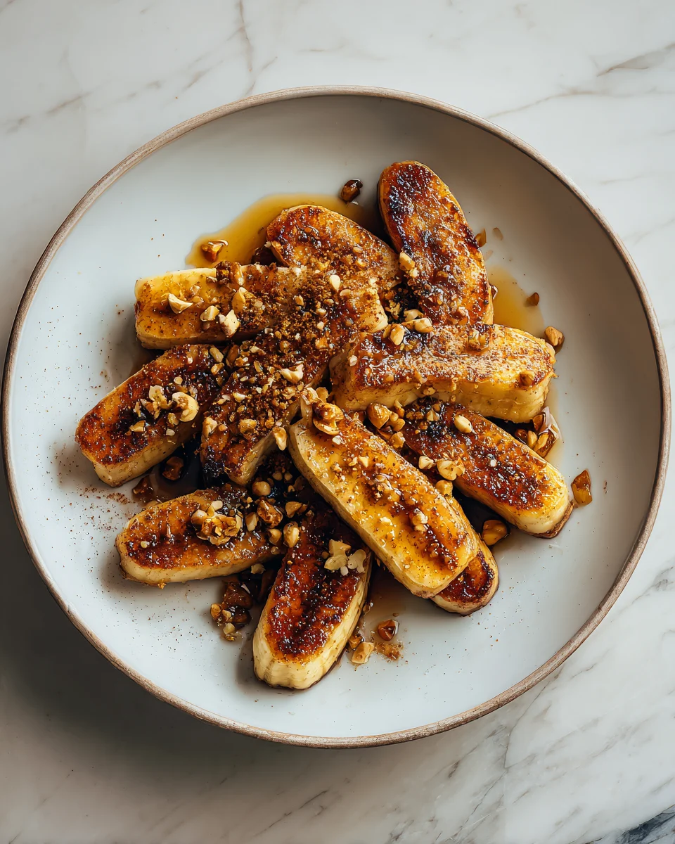 Pan Fried Cinnamon Bananas