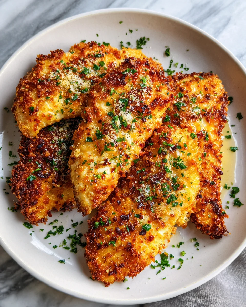 Parmesan Crusted Chicken Tenders