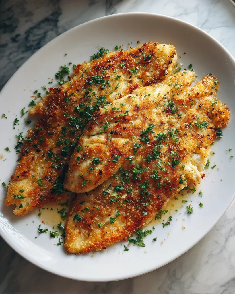Parmesan Crusted Tilapia