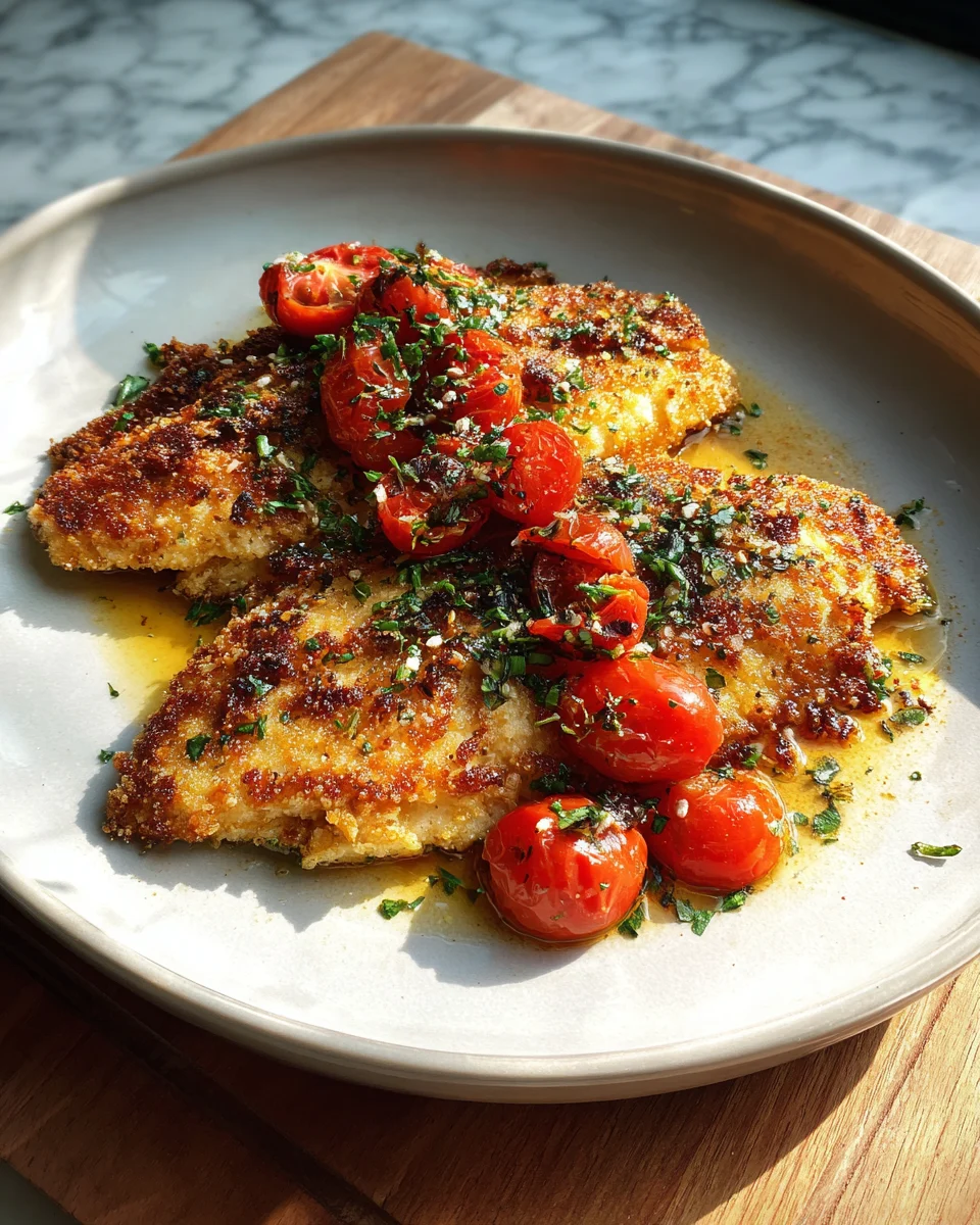 Parmesan Crusted Tilapia