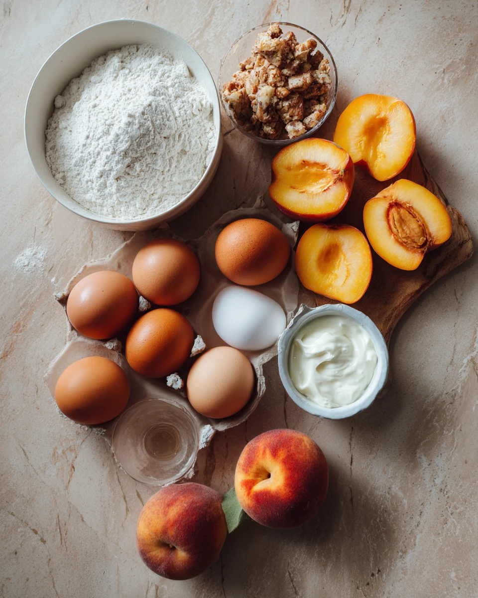Peach Cobbler Cream Cheese Bars
