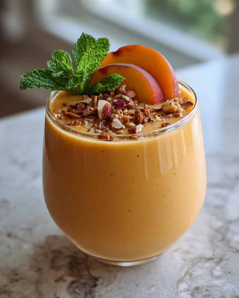 Peach Smoothie Recipe
