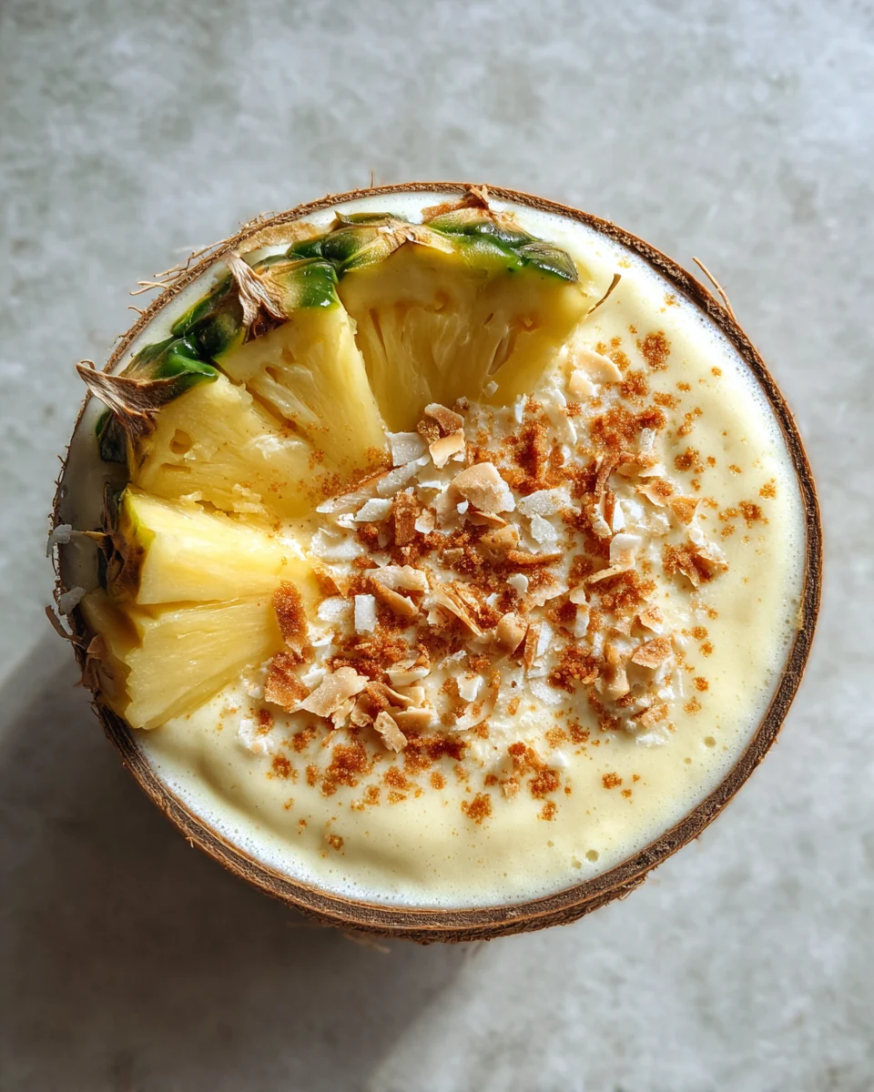 Pineapple Coconut Smoothie