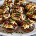 Ranch Bacon Stuffed Mushrooms