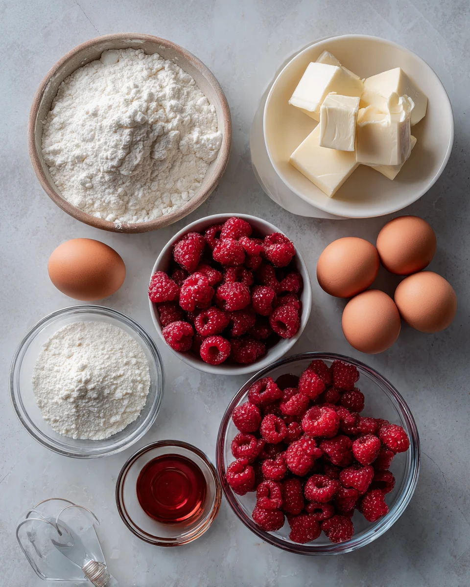 Raspberry Cheesecake Snack Cake