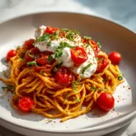 Roasted Tomato Burrata Pasta: A Delicious Family Favorite