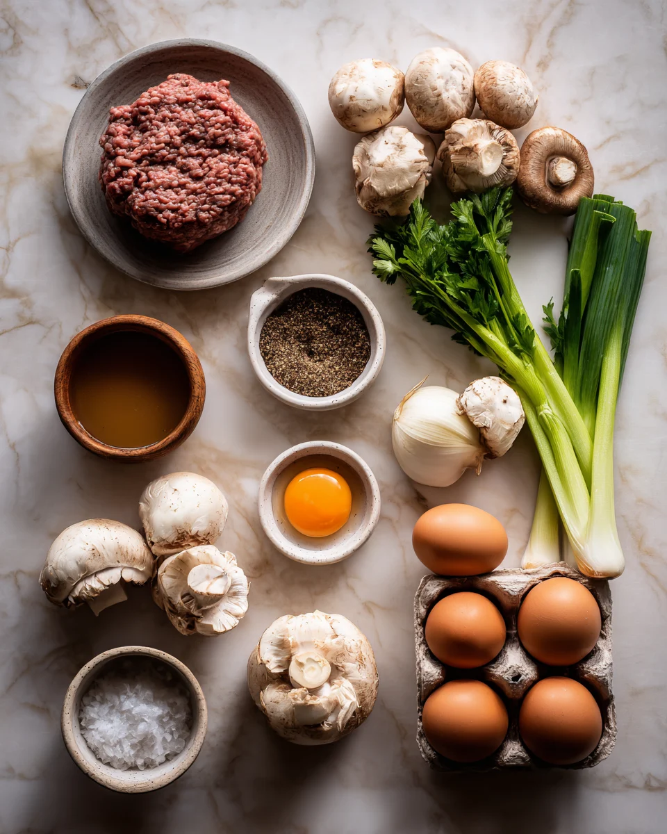 Salisbury Steak with Mushroom Gravy