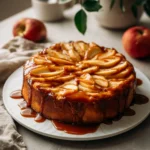 Salted Caramel Apple Cake