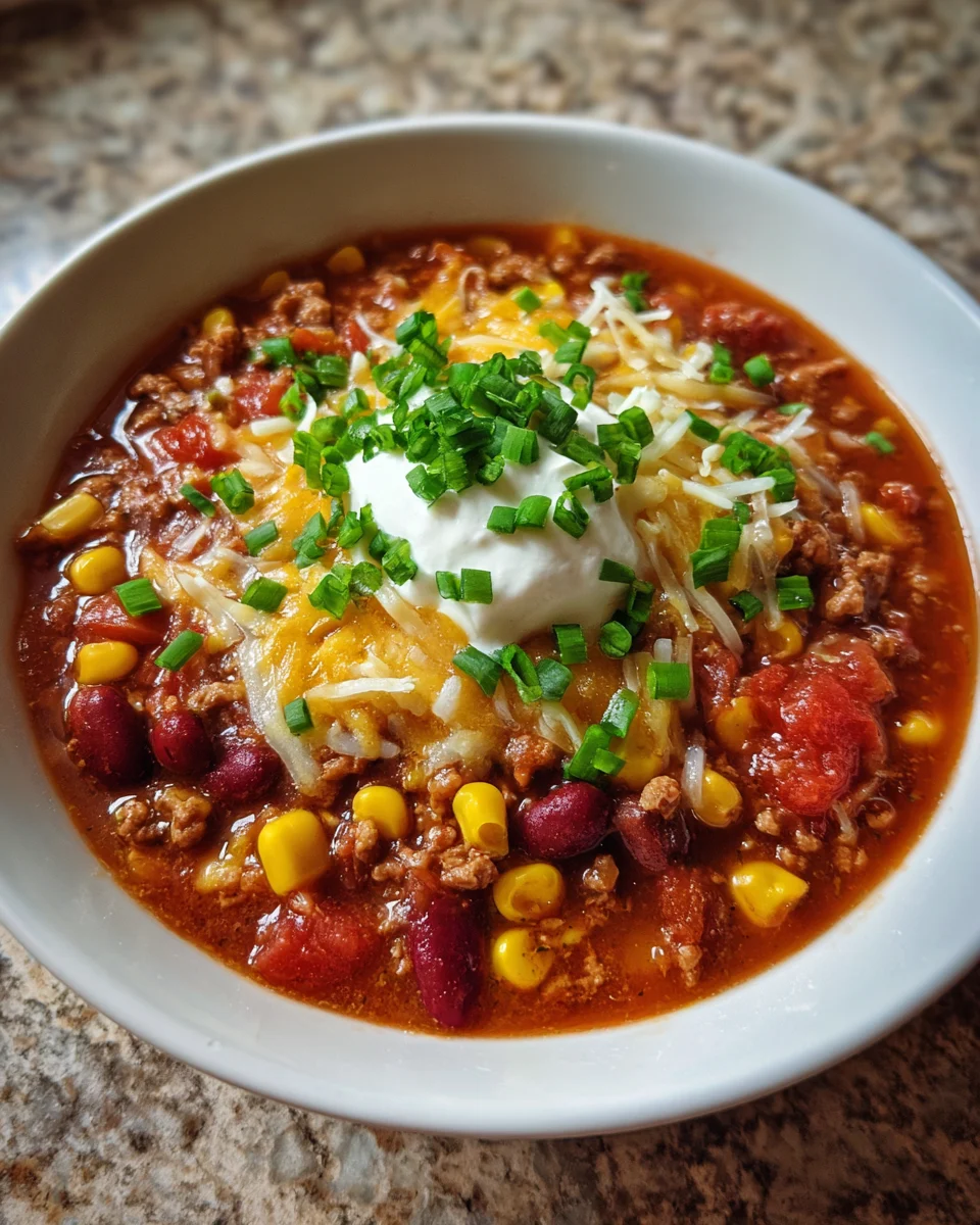 Slow Cooker Creamy Taco Soup