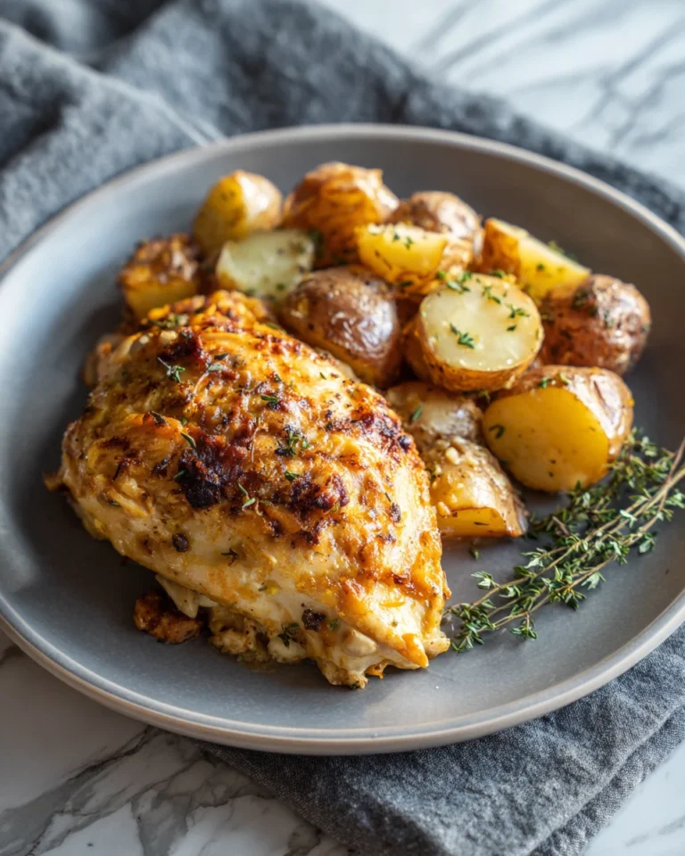 Slow Cooker Ranch Chicken and Potatoes