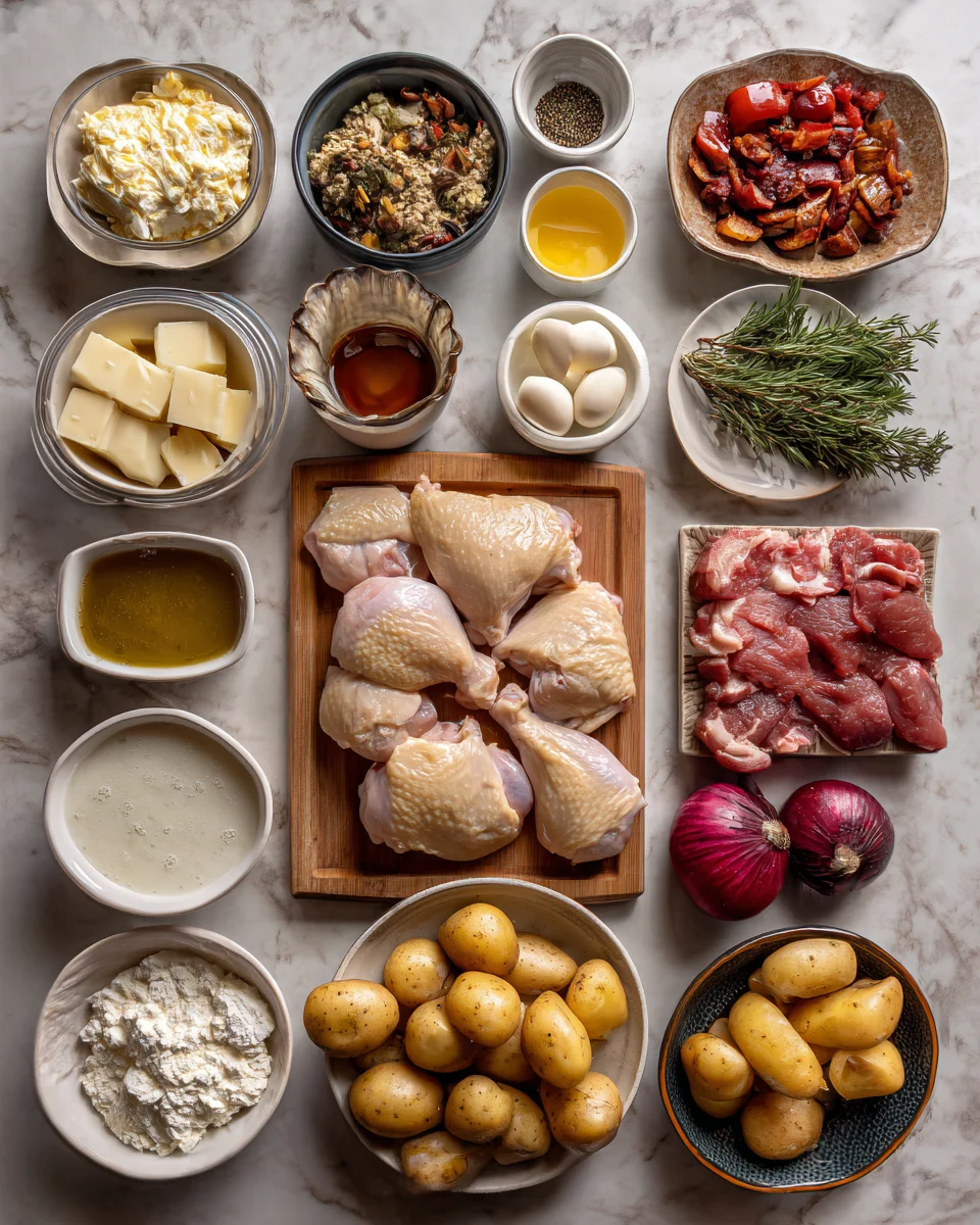 Slow Cooker Ranch Chicken and Potatoes