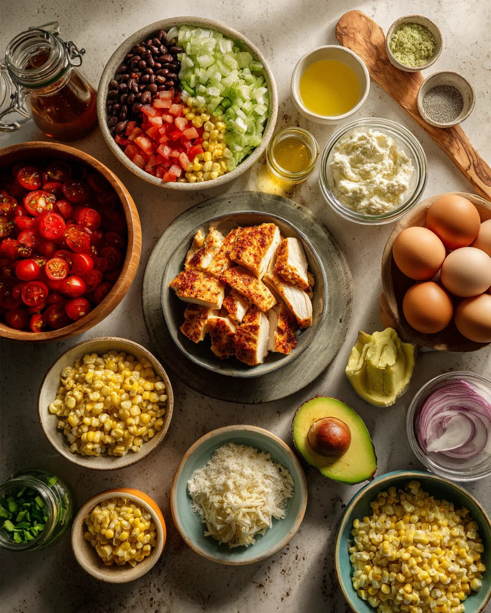 Southwest Street Corn Chicken Bowls