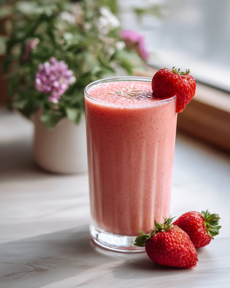 Strawberry Banana Smoothie