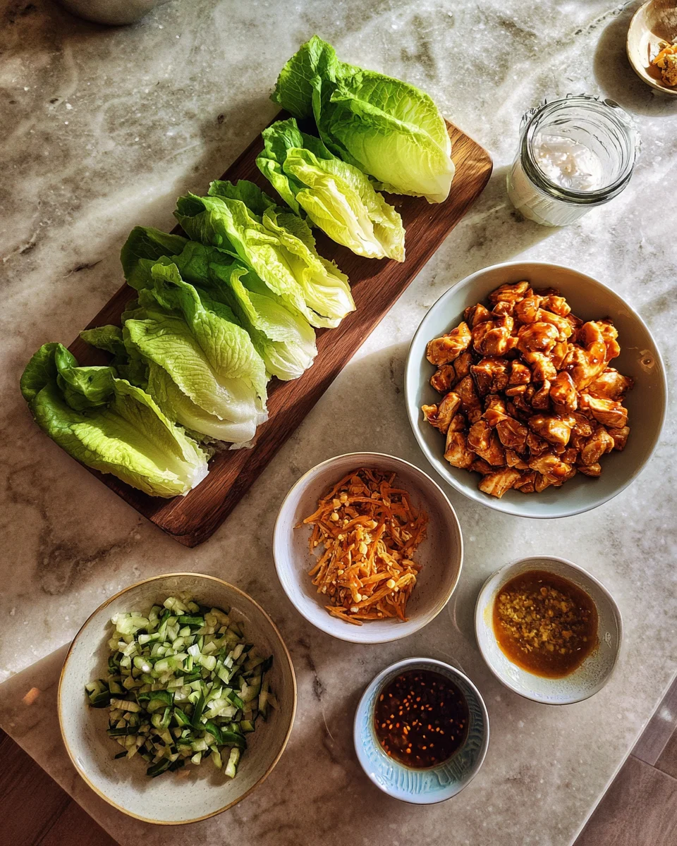 Sweet Chili Chicken Lettuce Wraps: A Delicious and Healthy Meal