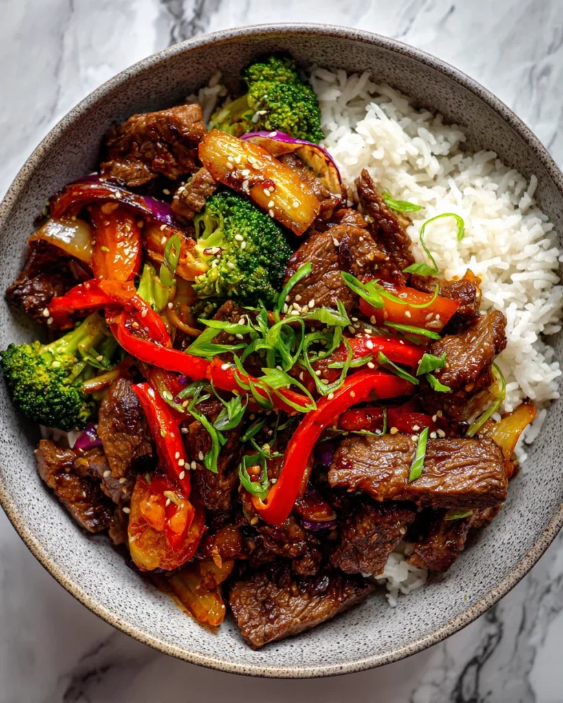 Teriyaki Beef Stir Fry