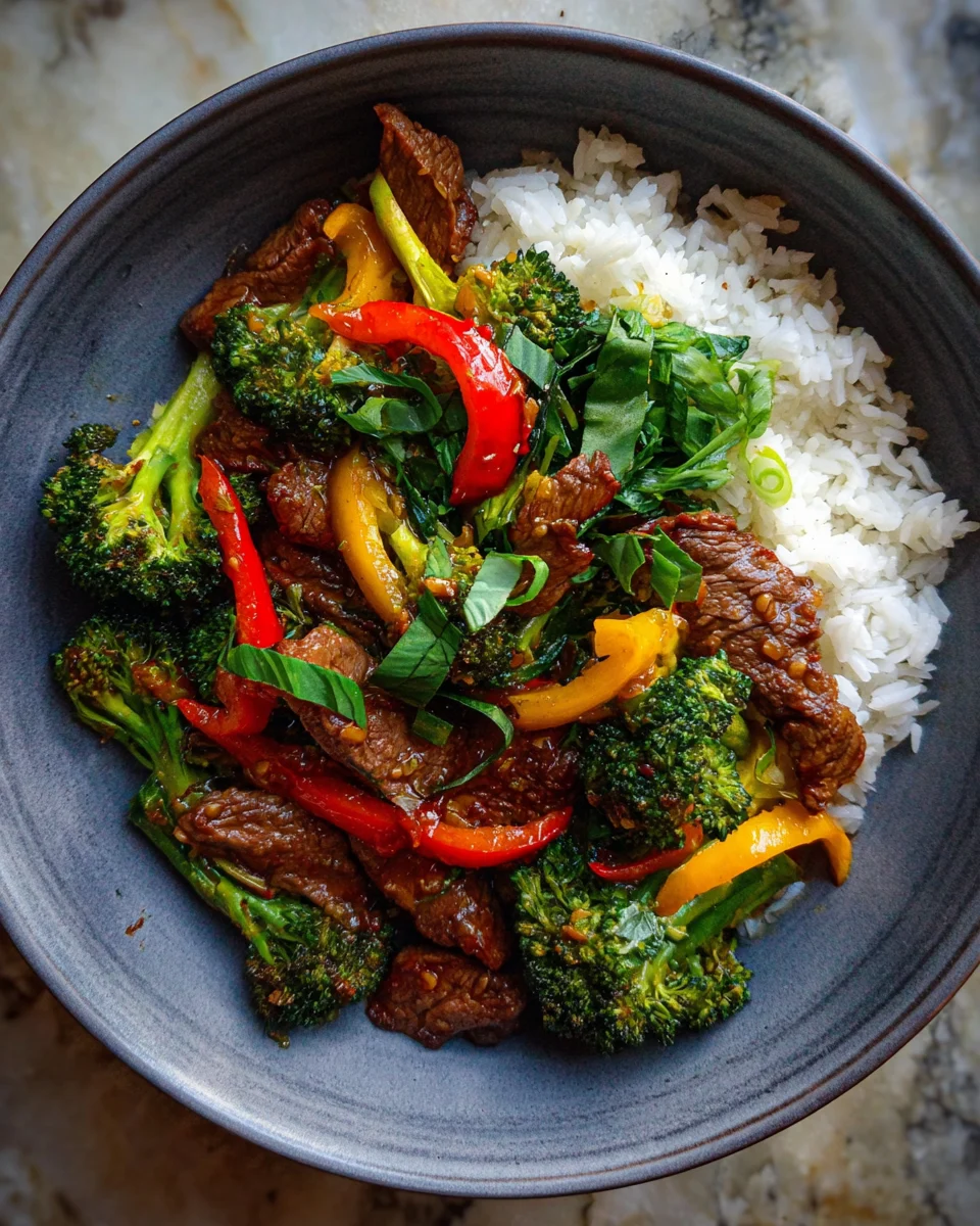 Teriyaki Beef Stir Fry