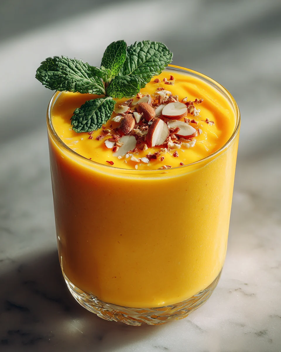 Tropical Mango Smoothie Delight