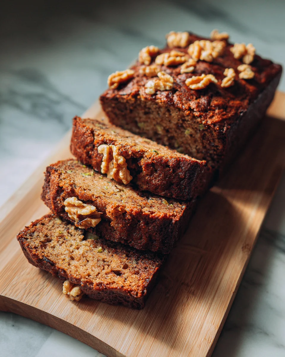 Walnut Zucchini Bread