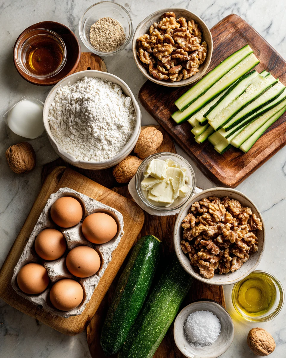 Walnut Zucchini Bread