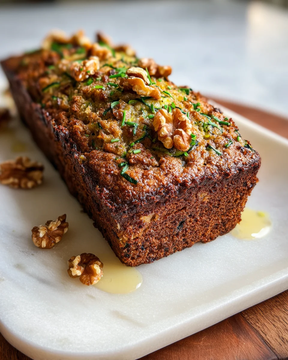 Walnut Zucchini Bread
