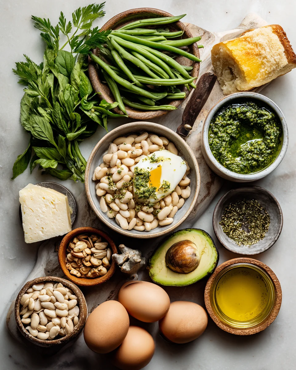 Delicious White Bean and Pesto Bake Recipe