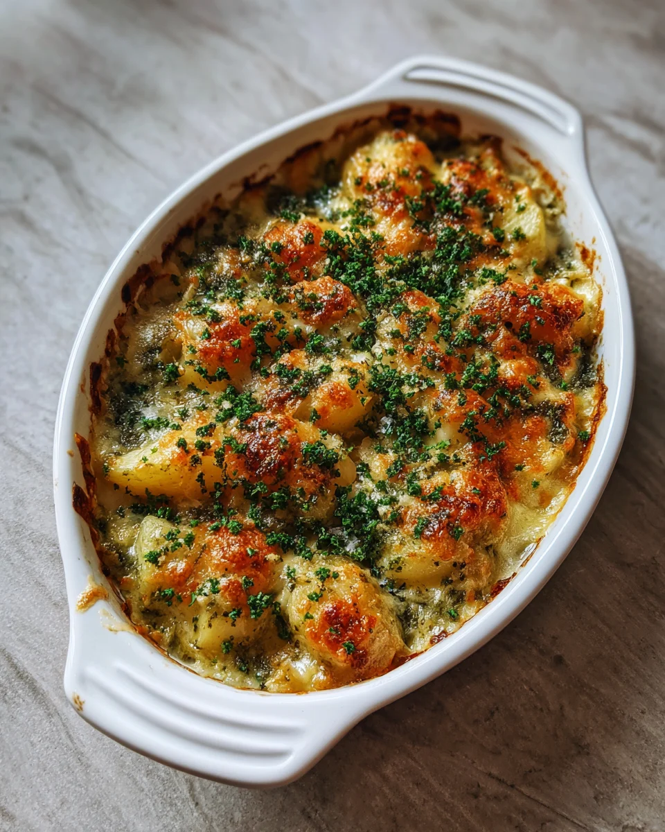 Delicious White Bean and Pesto Bake Recipe