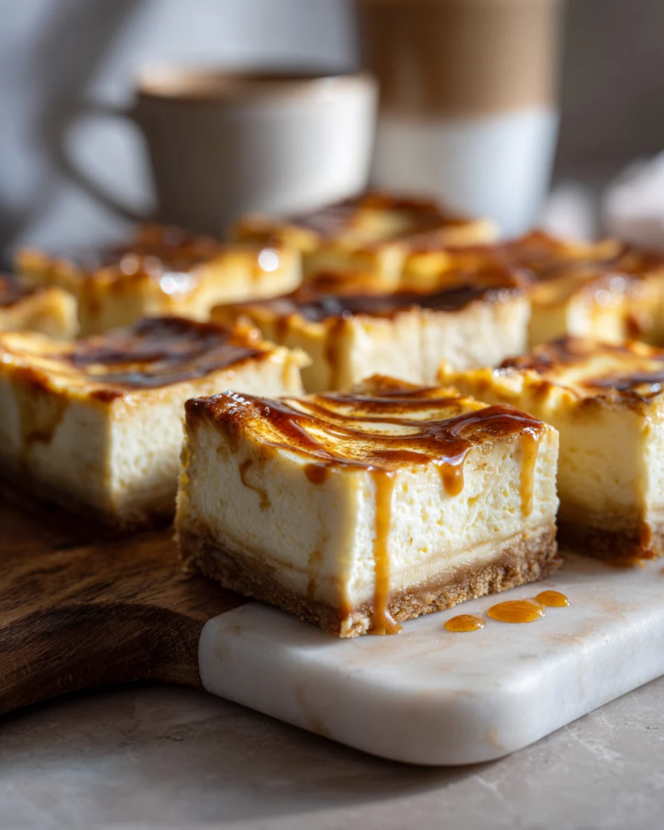 Apple Cider Cheesecake Bars