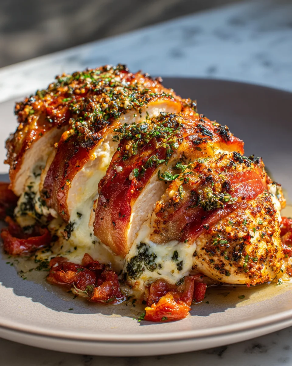 Baked Mozzarella Stuffed Chicken