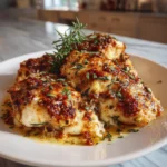 Baked Tuscan Mozzarella Chicken