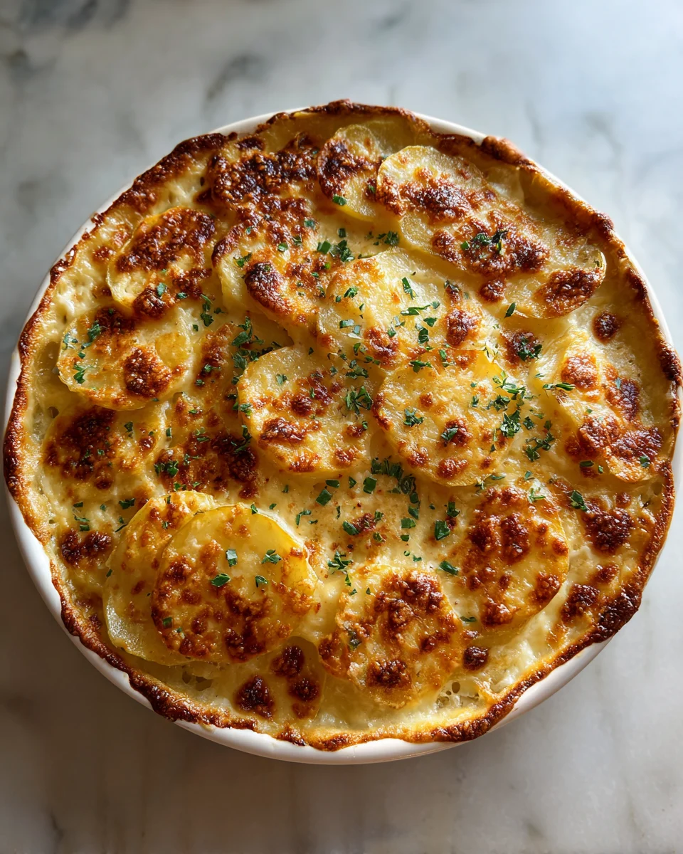 Cheesy Scalloped Potato Casserole